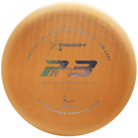 Prodigy: PA-3 Approach Disc - Ezra Robinson 2022 Signature Series - Orange/Silver