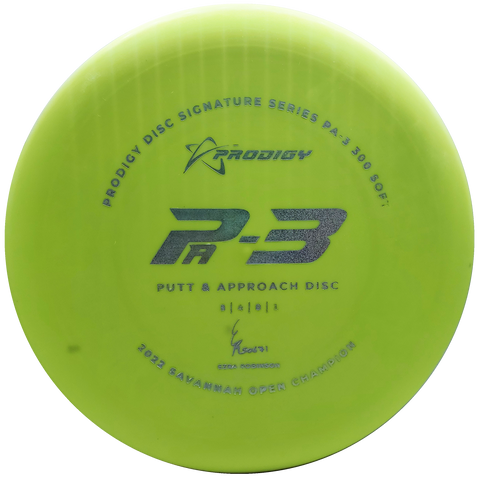 Prodigy: PA-3 Approach Disc - Ezra Robinson 2022 Signature Series - Yellow/Silver