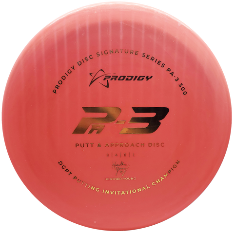 Prodigy: PA-3 Approach Disc - Heather Young 2022 Signature Series - Red/Gold