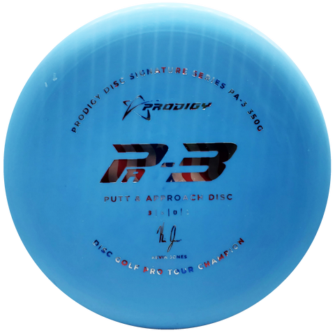 Prodigy: PA-3 Approach Disc - Kevin Jones 2022 Signature Series - Light Blue/Flag