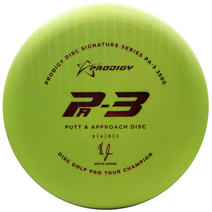 Prodigy: PA-3 Approach Disc - Kevin Jones 2022 Signature Series - Yellow/Orange