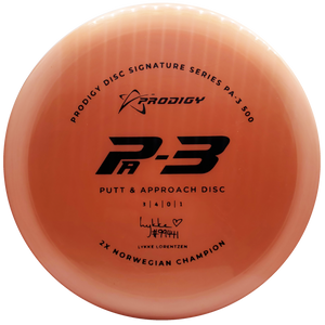 Prodigy: PA-3 Approach Disc - Lykke Lorentzen 2022 Signature Series - Orange/Black