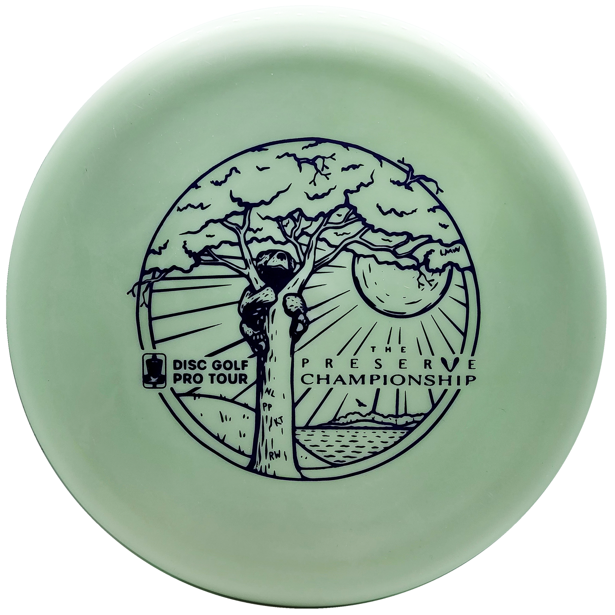 Prodigy: PA-3 Approach Disc - The Preserve Championship Stamp - Glow - Light Green/Purple