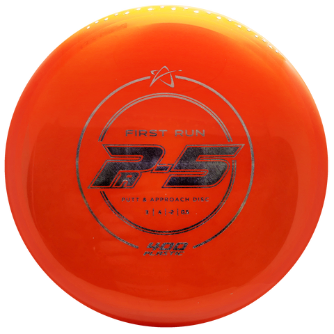 Prodigy: PA-5 Putt and Approach Disc - First Run Stamp - 400 Plastic - Orange/Silver