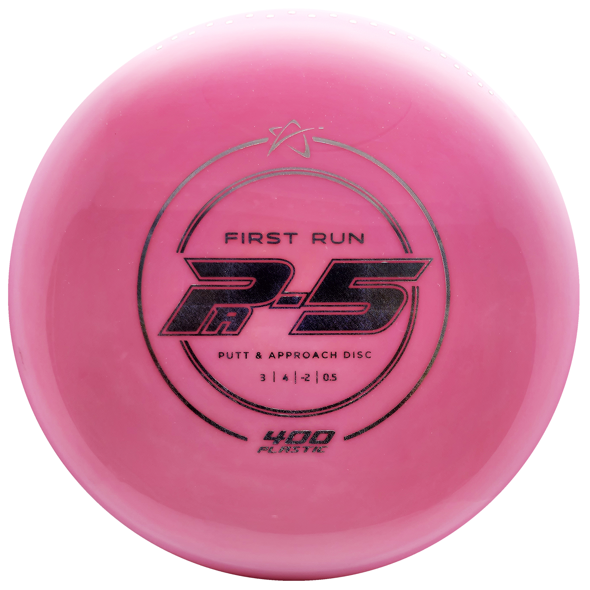 Prodigy: PA-5 Putt and Approach Disc - First Run Stamp - 400 Plastic - Pink/Silver