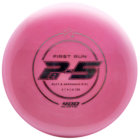 Prodigy: PA-5 Putt and Approach Disc - First Run Stamp - 400 Plastic - Pink/Silver