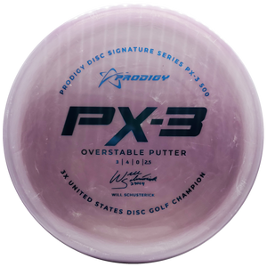 Prodigy: PX-3 Putter - William Schusterick 2022 Signature Series - Light Purple/Blue