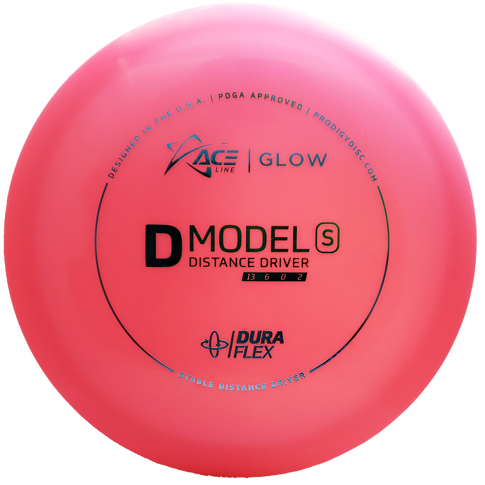 Prodigy ACE Line D Model S Glow - DuraFlex - Pink/Blue