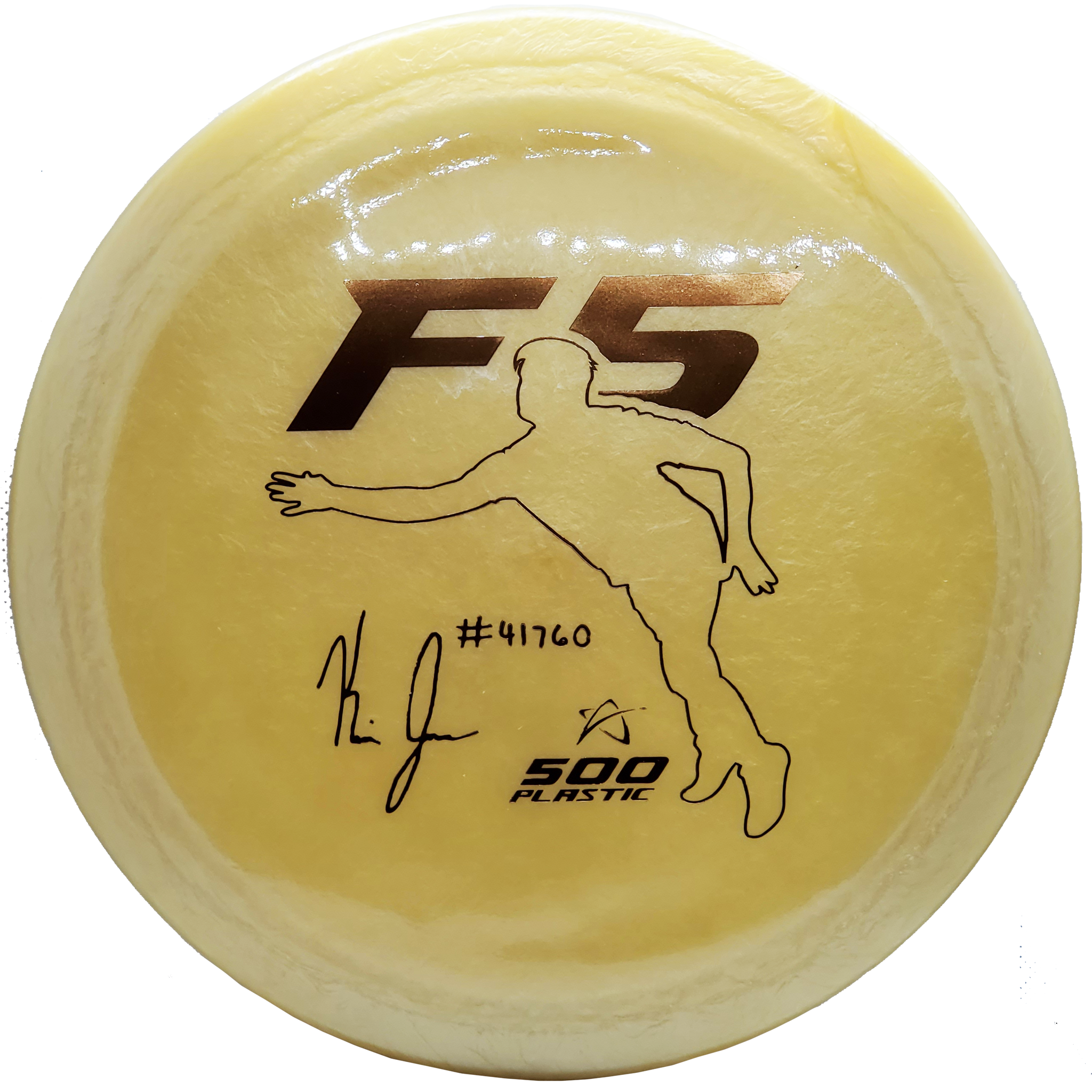 Prodigy: F5 Fairway Driver - Kevin Jones 2021 Signature Series - Gold/Gold