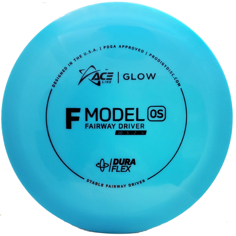 Prodigy ACE Line F Model OS Glow - DuraFlex - Blue/Black