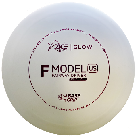 Prodigy ACE Line F Model US Glow - BaseGrip - White/Pink