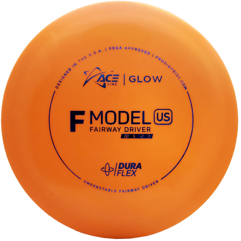 Prodigy ACE Line F Model US Glow - DuraFlex - Orange/Blue