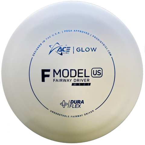 Prodigy ACE Line F Model US Glow - DuraFlex - White/Blue