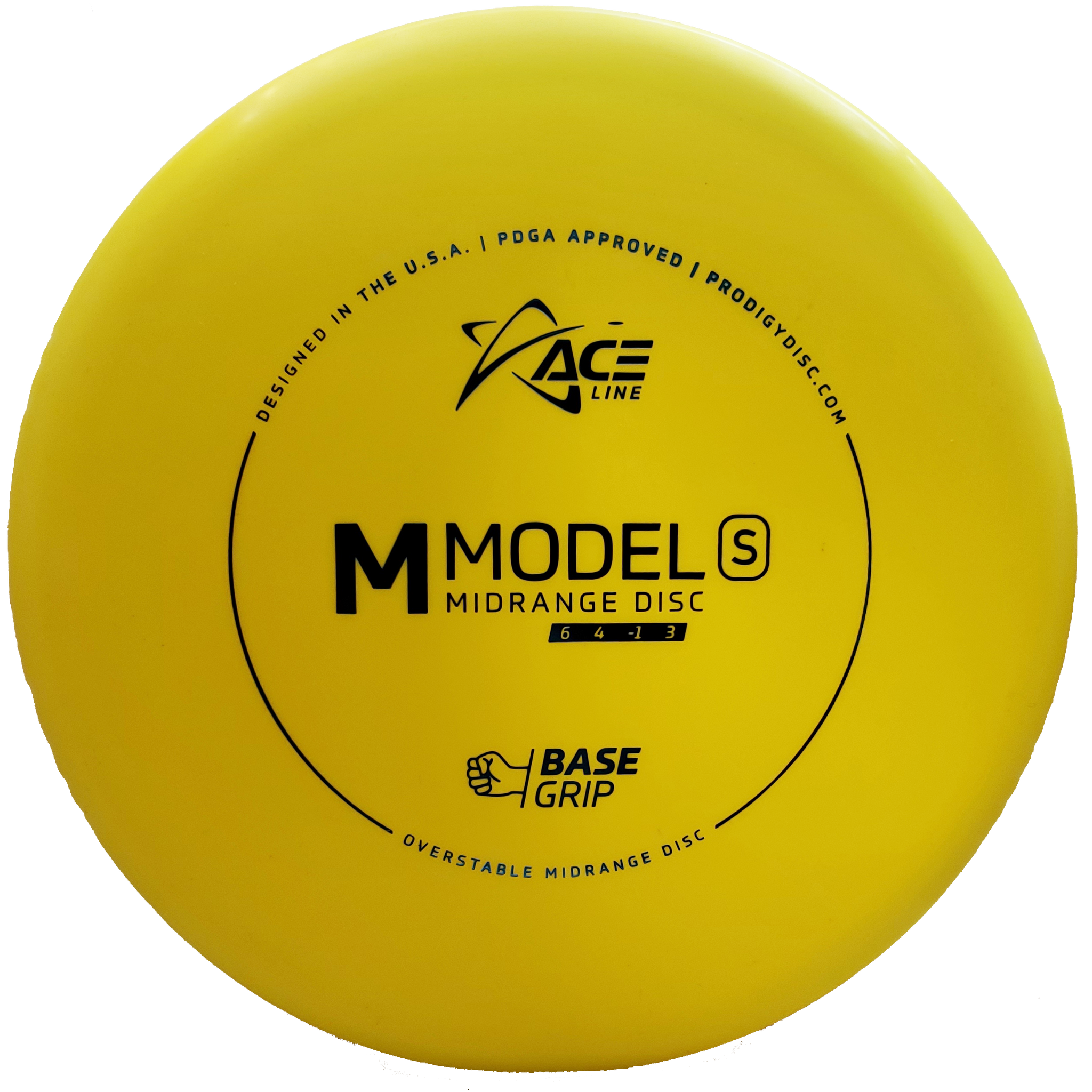 Prodigy ACE Line M Model S - BaseGrip - Yellow/Blue