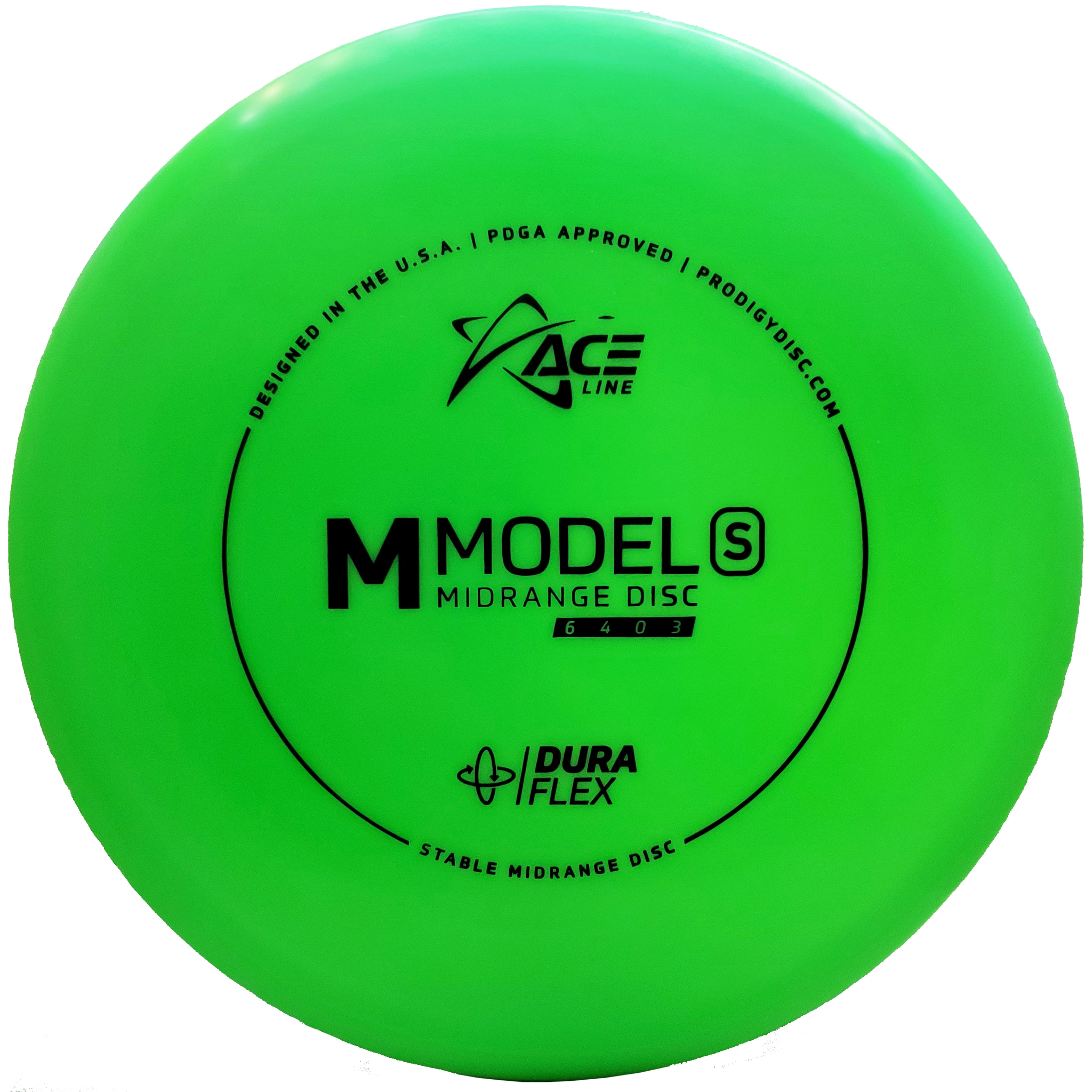 Prodigy ACE Line M Model S - DuraFlex - Green/Black