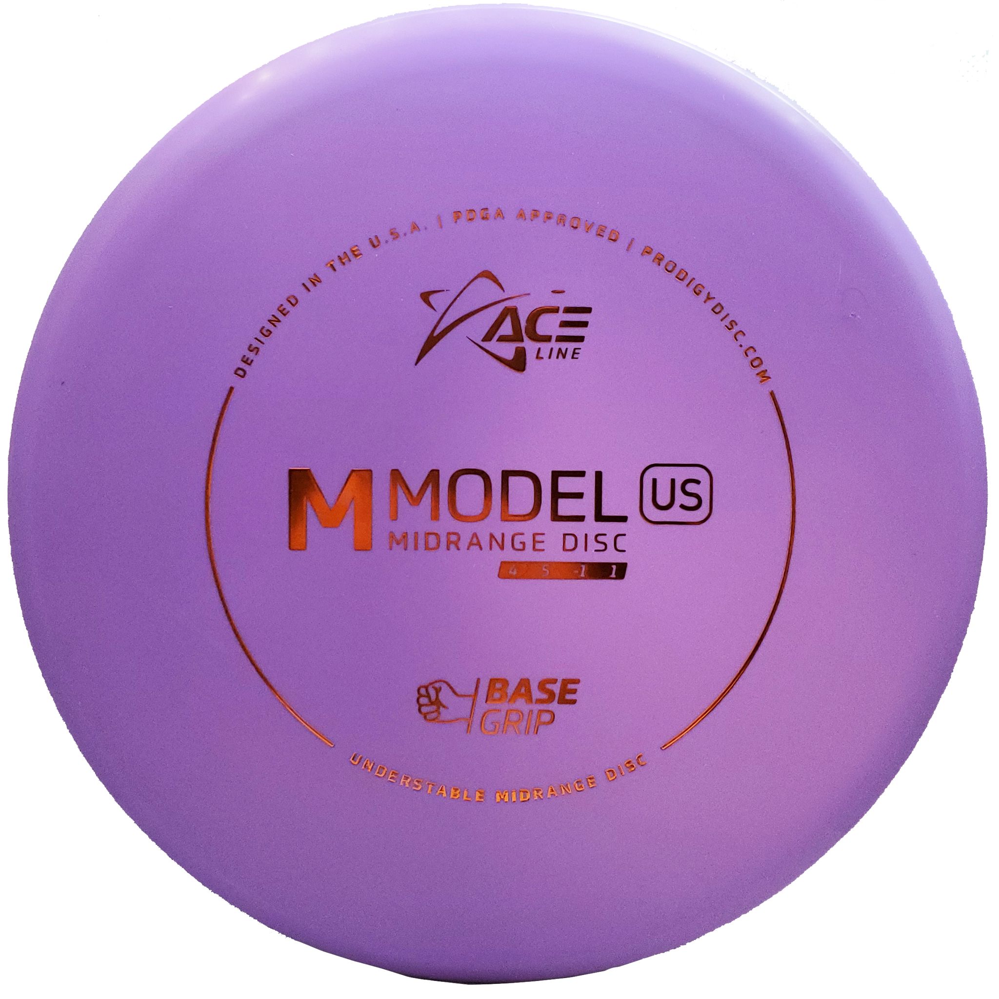 Prodigy ACE Line M Model US - BaseGrip - Purple/Orange