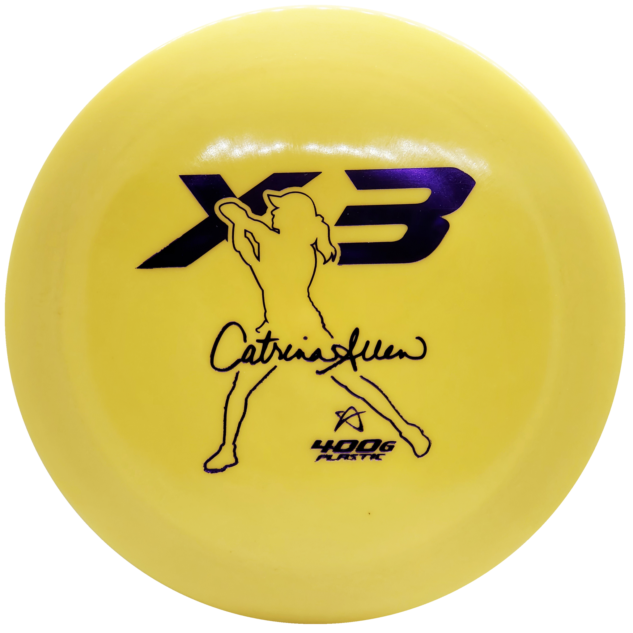 Prodigy: X3 Distance Driver - Catrina Allen 2021 Signature Series - Yellow/Purple