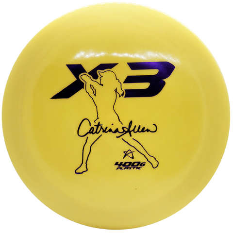 Prodigy: X3 Distance Driver - Catrina Allen 2021 Signature Series - Yellow/Purple