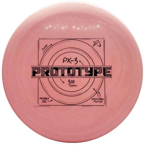Prodigy: PX-3 Prototype Overstable Putter - Dark Pink/Black