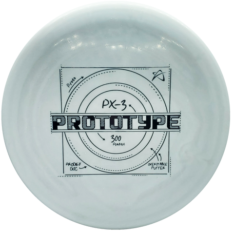 Prodigy: PX-3 Prototype Overstable Putter - Grey/Black