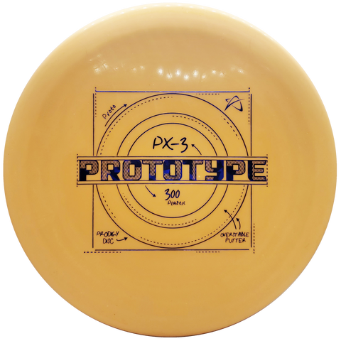Prodigy: PX-3 Prototype Overstable Putter - Peach/Blue