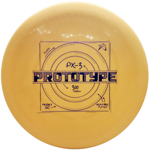 Prodigy: PX-3 Prototype Overstable Putter - Peach/Purple
