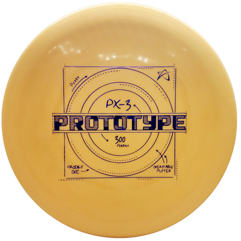 Prodigy: PX-3 Prototype Overstable Putter - Peach/Purple