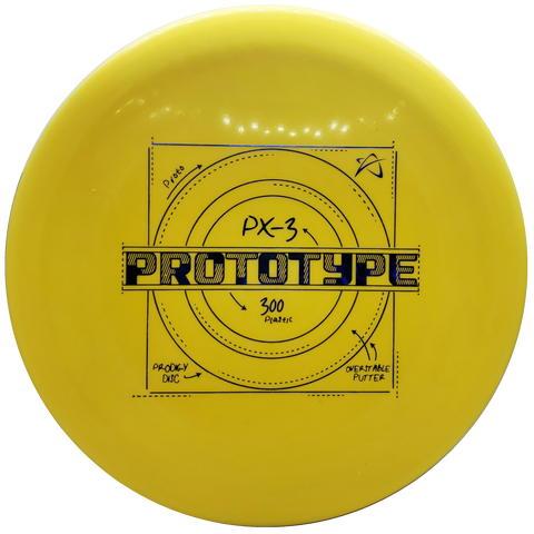 Prodigy: PX-3 Prototype Overstable Putter - Yellow/Purple