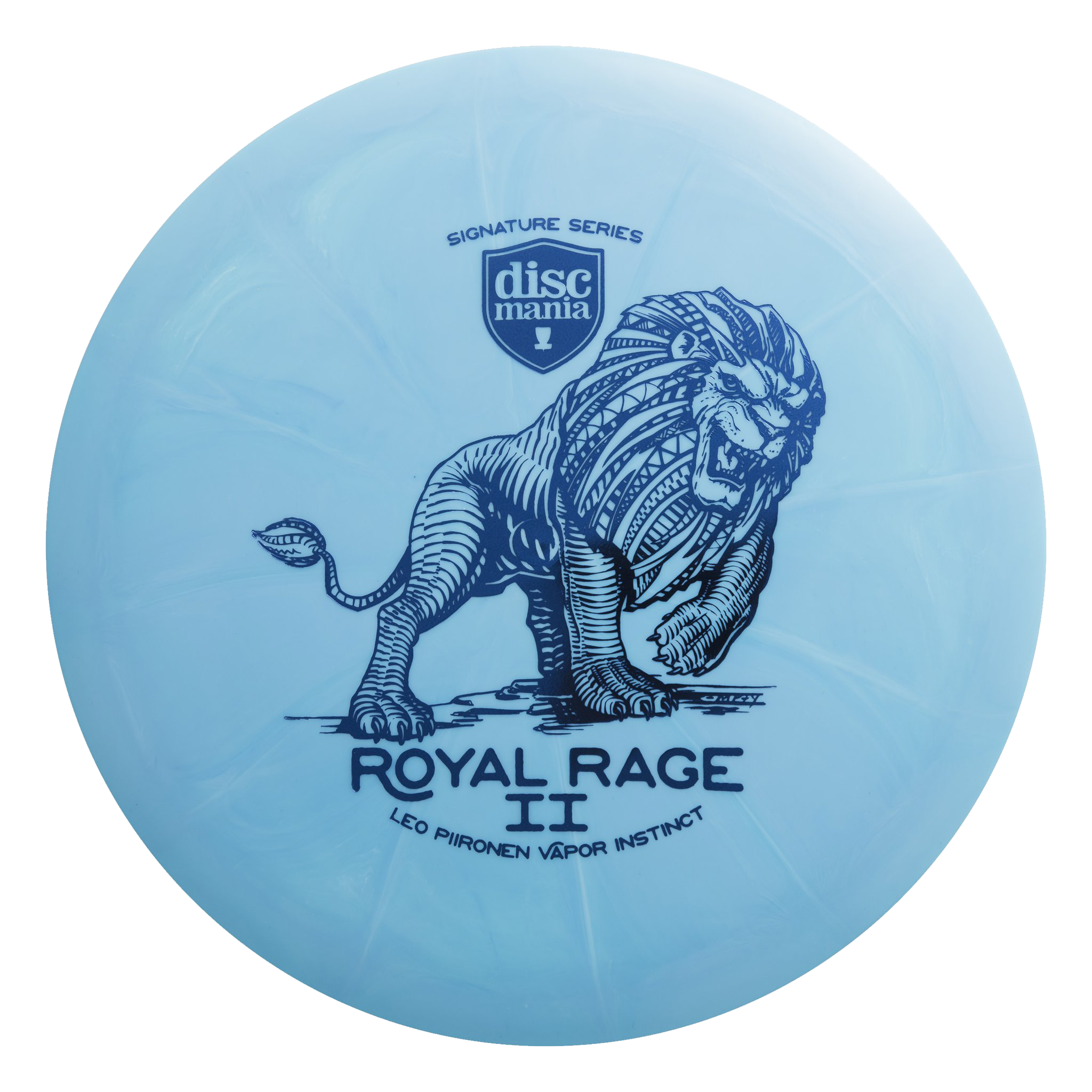 Discmania: Royal Rage II - Leo Piironen Vapor Instinct Signature Series - Blue/Blue