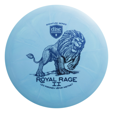 Discmania: Royal Rage II - Leo Piironen Vapor Instinct Signature Series - Blue/Blue
