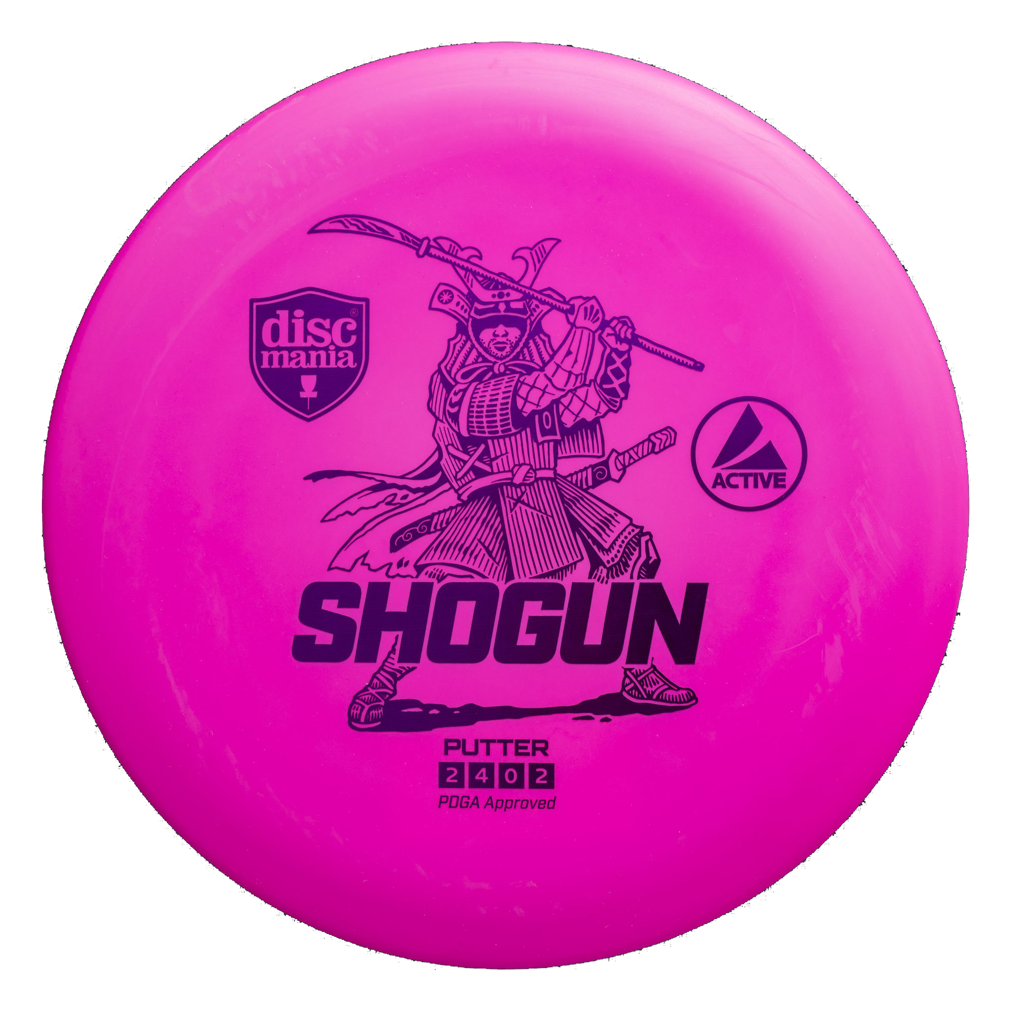 Discmania: Active Shogun Putter - Pink/Purple