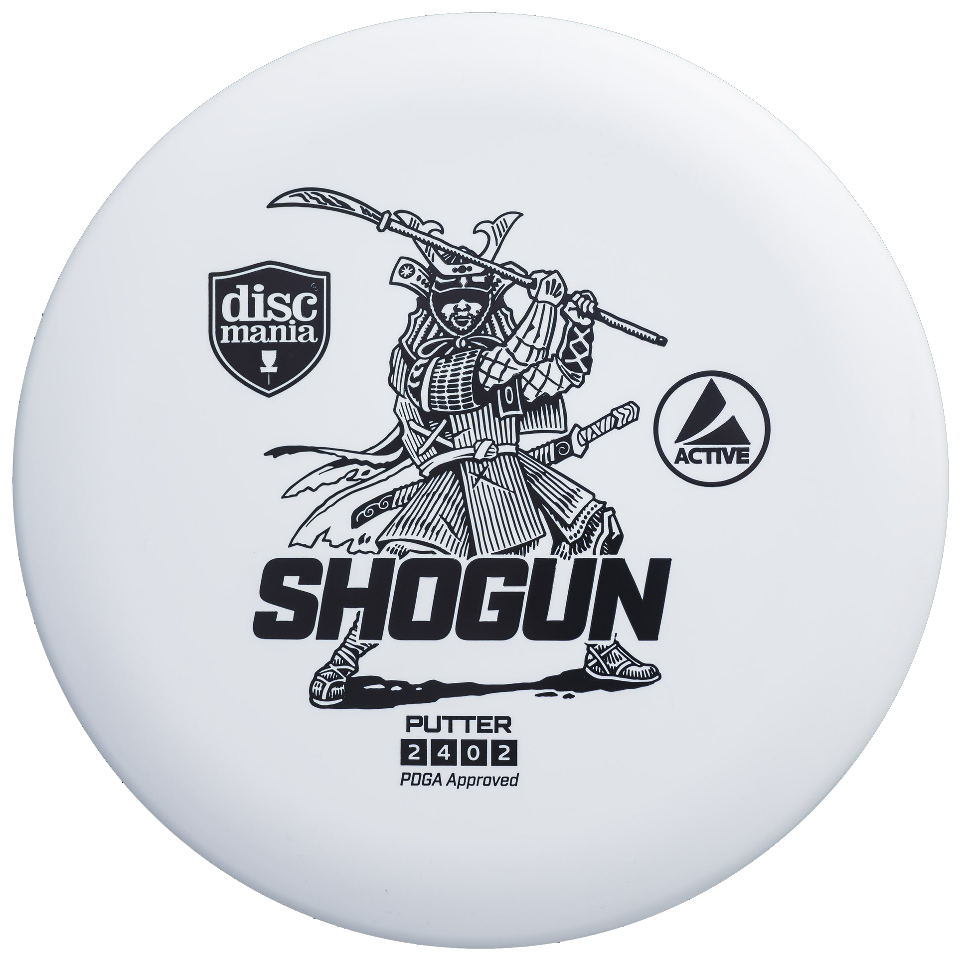 Discmania: Active Shogun Putter - White/Black