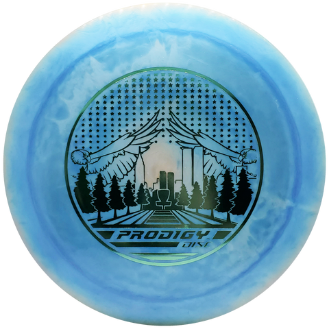 Prodigy: D2 Pro Distance Driver - Tribute - Blue/Green/Green