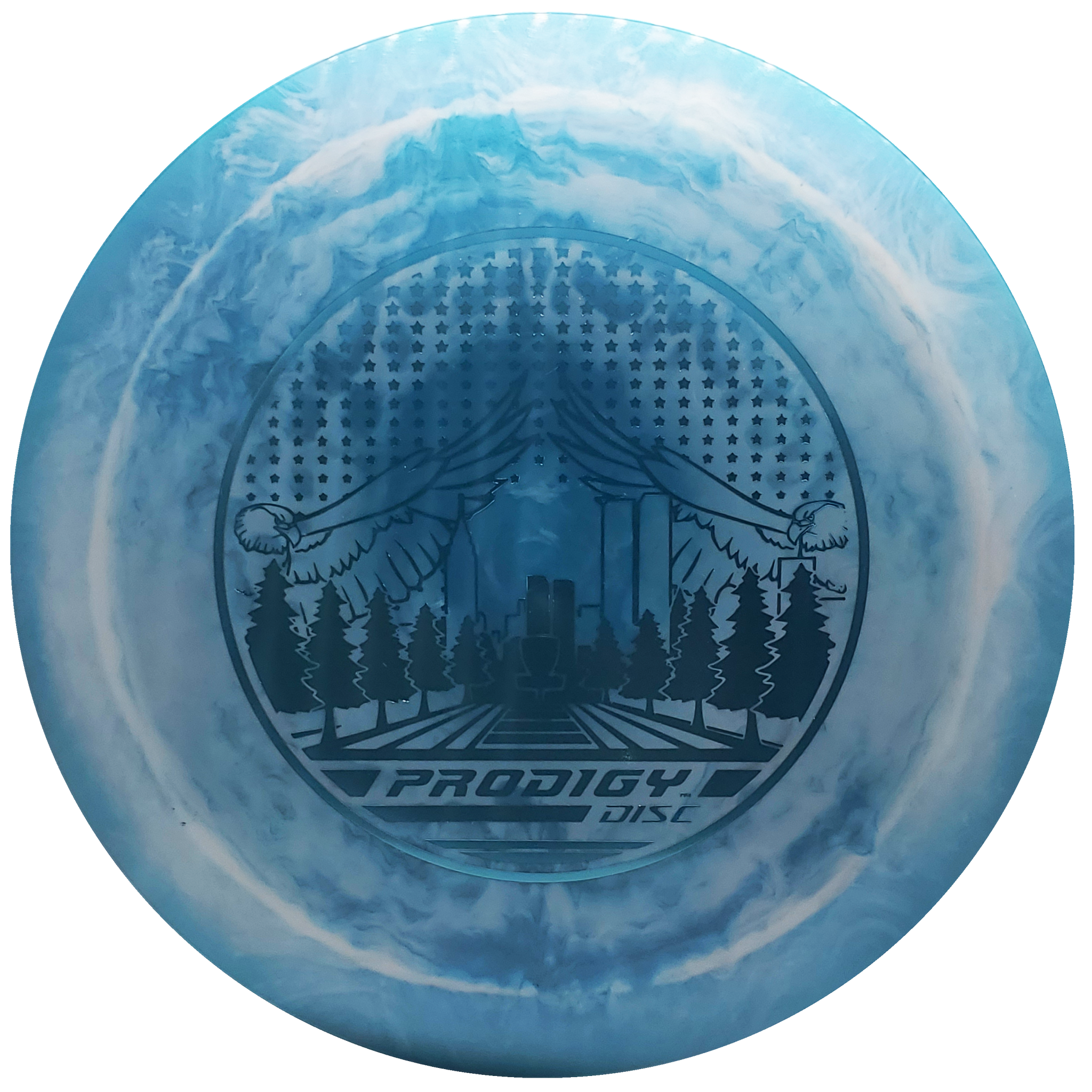 Prodigy: D2 Pro Distance Driver - Tribute - Blue/White/Blue