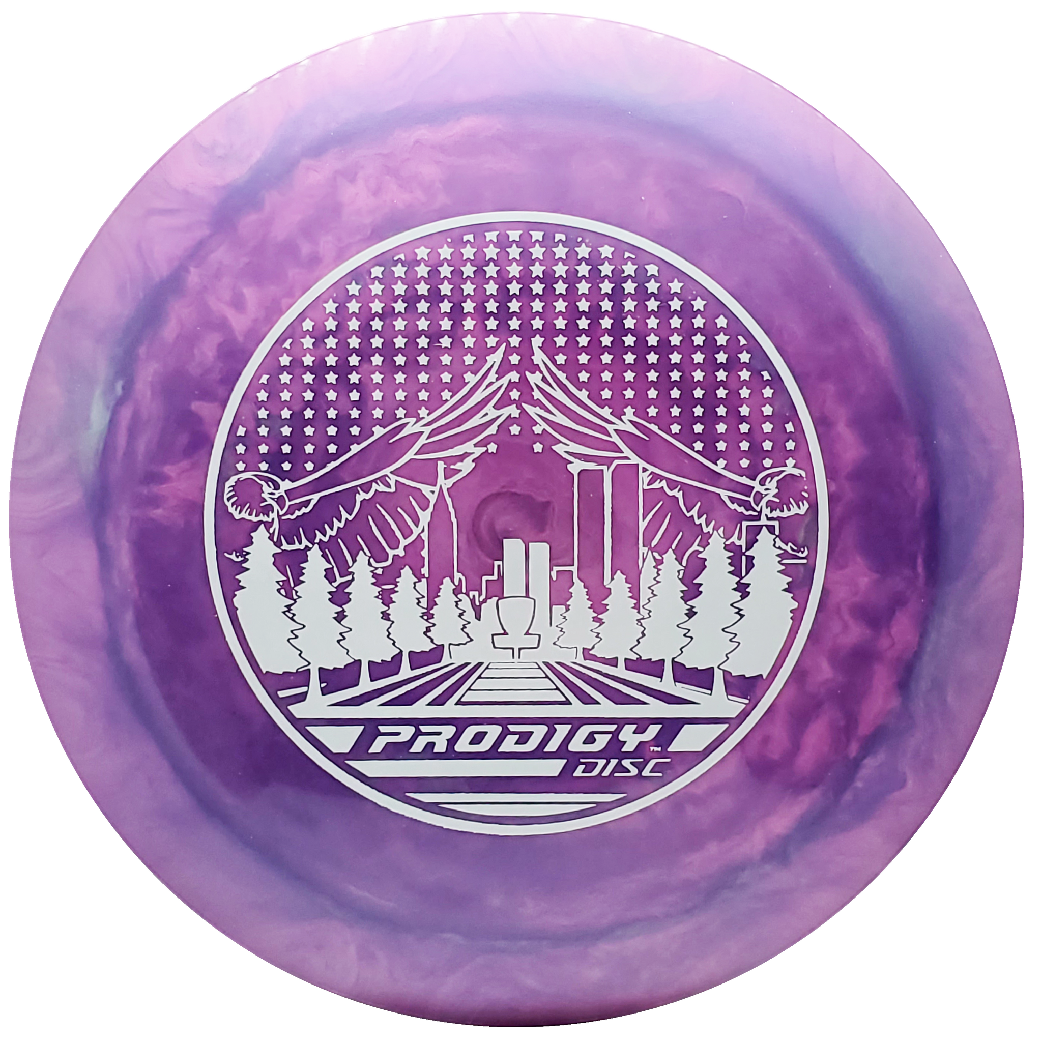 Prodigy: D2 Pro Distance Driver - Tribute - Dark Purple/Light Purple/White