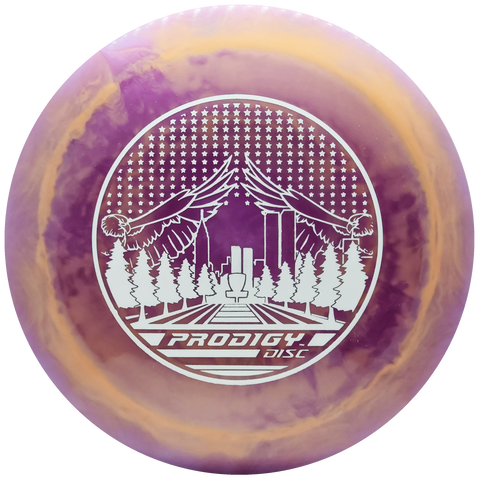 Prodigy: D2 Pro Distance Driver - Tribute - Dark Purple/Orange/White