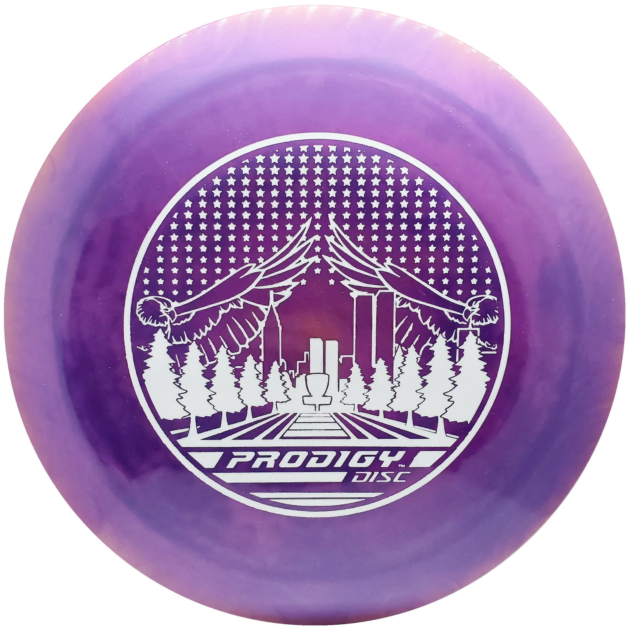 Prodigy: D2 Pro Distance Driver - Tribute - Light Purple/Maroon/White