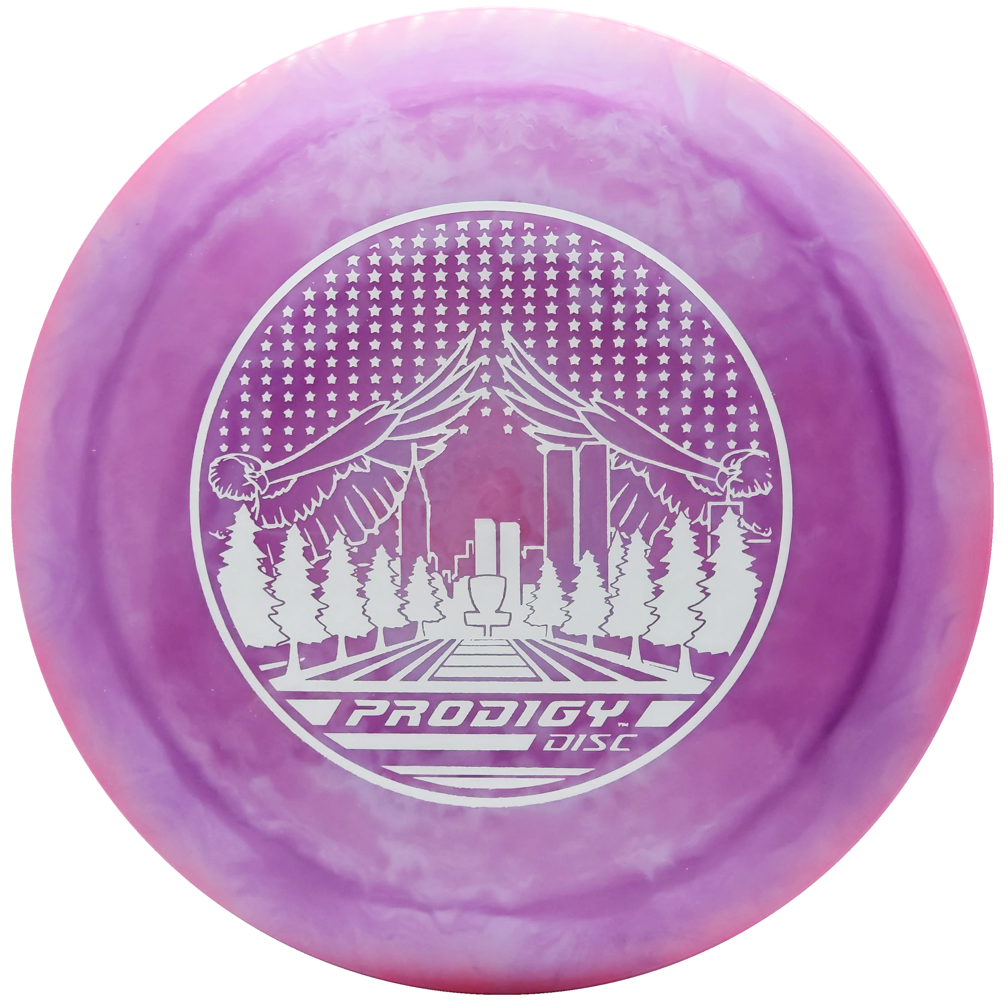 Prodigy: D2 Pro Distance Driver - Tribute - Light Purple/Pink/White