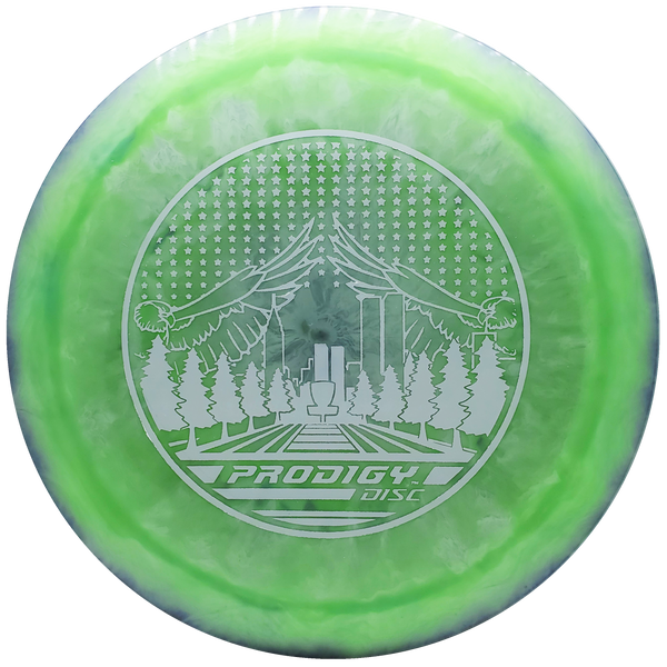 Prodigy: D2 Pro Distance Driver - Tribute - Lime Green/Periwinkle/White