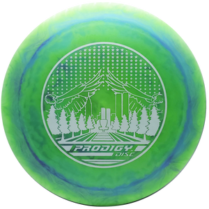 Prodigy: D2 Pro Distance Driver - Tribute - Lime Green/Periwinkle/White