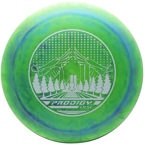 Prodigy: D2 Pro Distance Driver - Tribute - Lime Green/Periwinkle/White