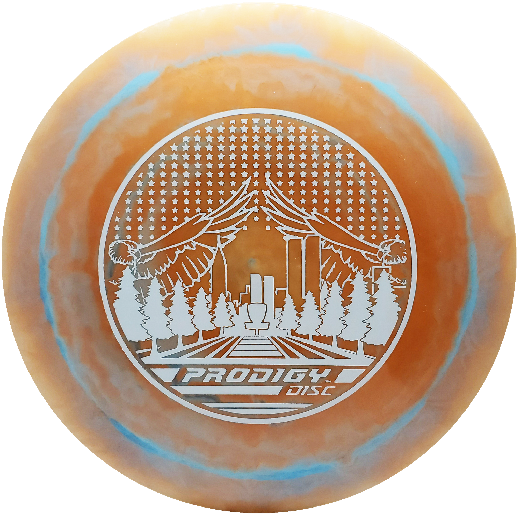 Prodigy: D2 Pro Distance Driver - Tribute - Orange/Blue/White