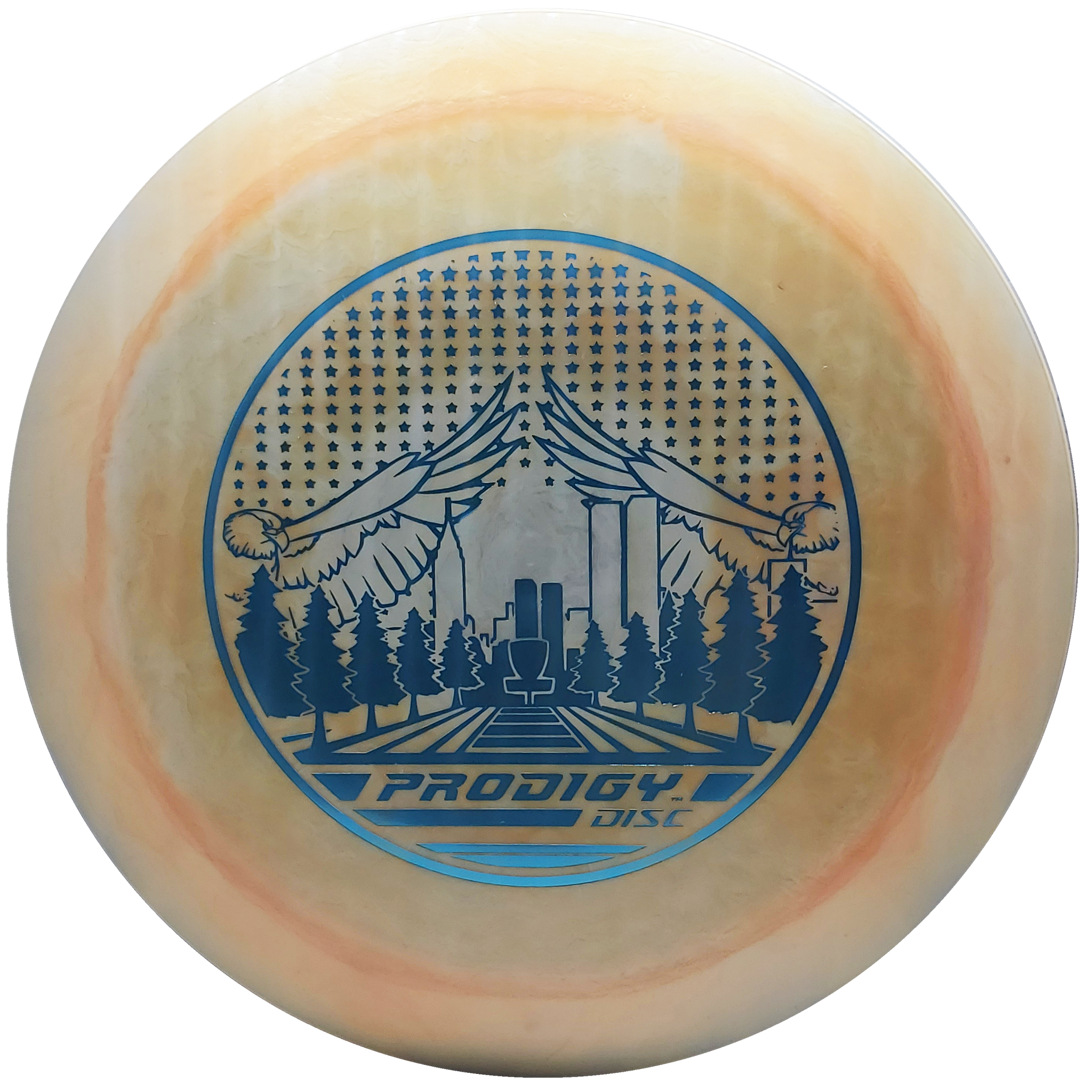 Prodigy: D2 Pro Distance Driver - Tribute - Orange/Blue