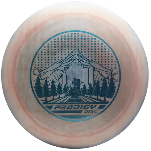 Prodigy: D2 Pro Distance Driver - Tribute - Peach/Periwinkle/Blue