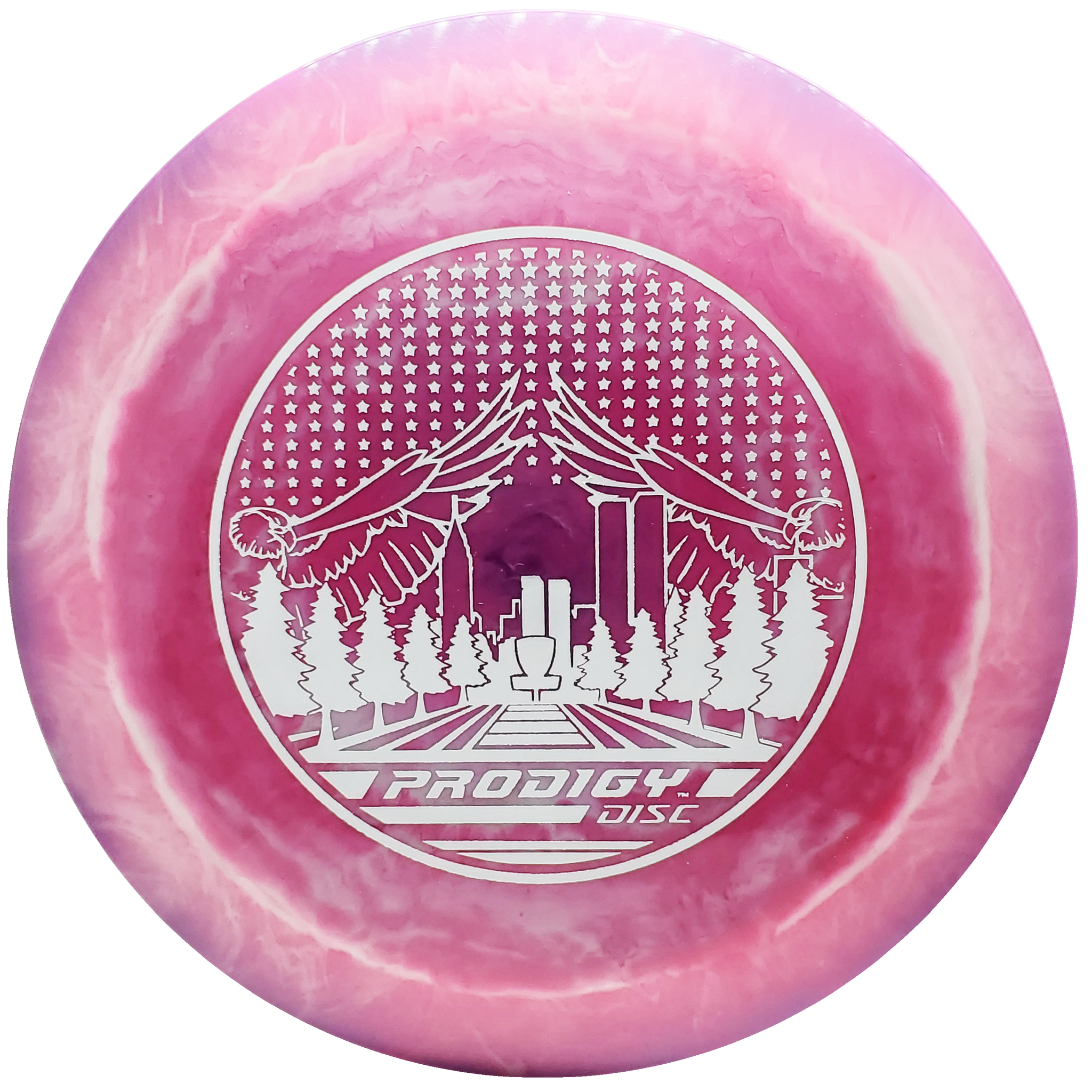 Prodigy: D2 Pro Distance Driver - Tribute - Pink/Purple/White/White