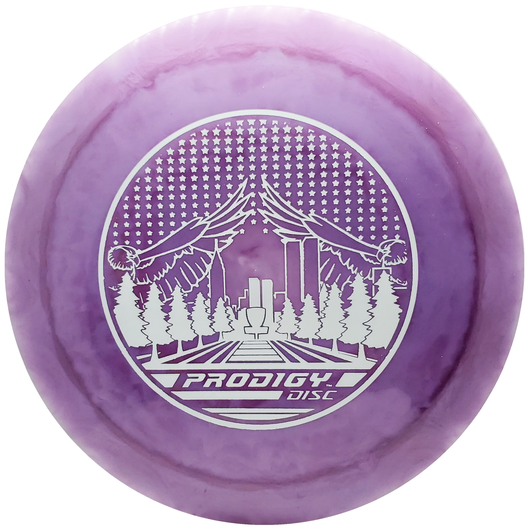 Prodigy: D2 Pro Distance Driver - Tribute - Purple/Maroon/White