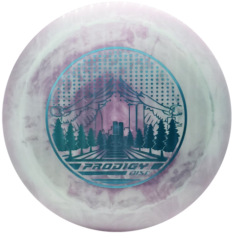 Prodigy: D2 Pro Distance Driver - Tribute - Purple/Turquoise/Blue