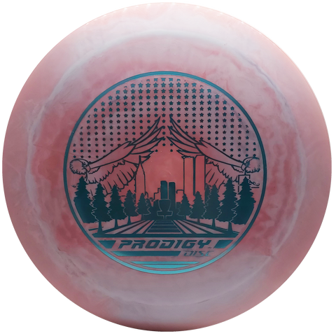 Prodigy: D2 Pro Distance Driver - Tribute - Salmon/Periwinkle/Blue