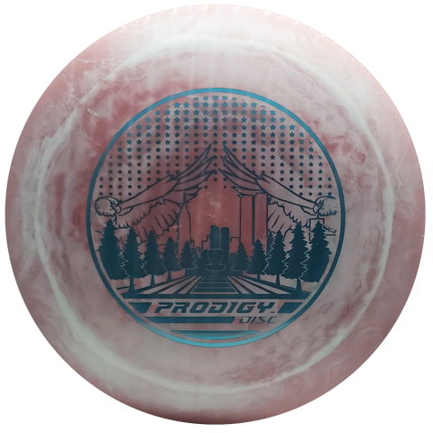 Prodigy: D2 Pro Distance Driver - Tribute - Salmon/White/Blue