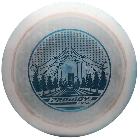 Prodigy: D2 Pro Distance Driver - Tribute - White/Peach/Blue/Blue